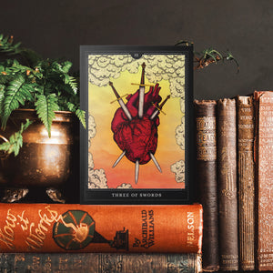 Three of Swords - Greeting Card