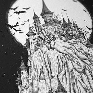 Vampire Castle - Giclée Art Print