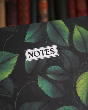 Verdant Leaves - Softcover Notebook