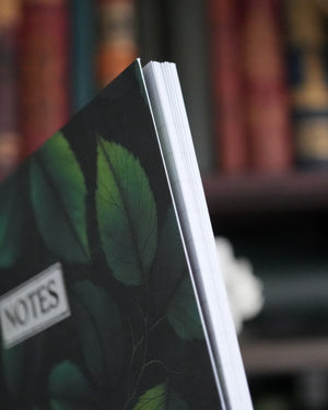 Verdant Leaves - Softcover Notebook