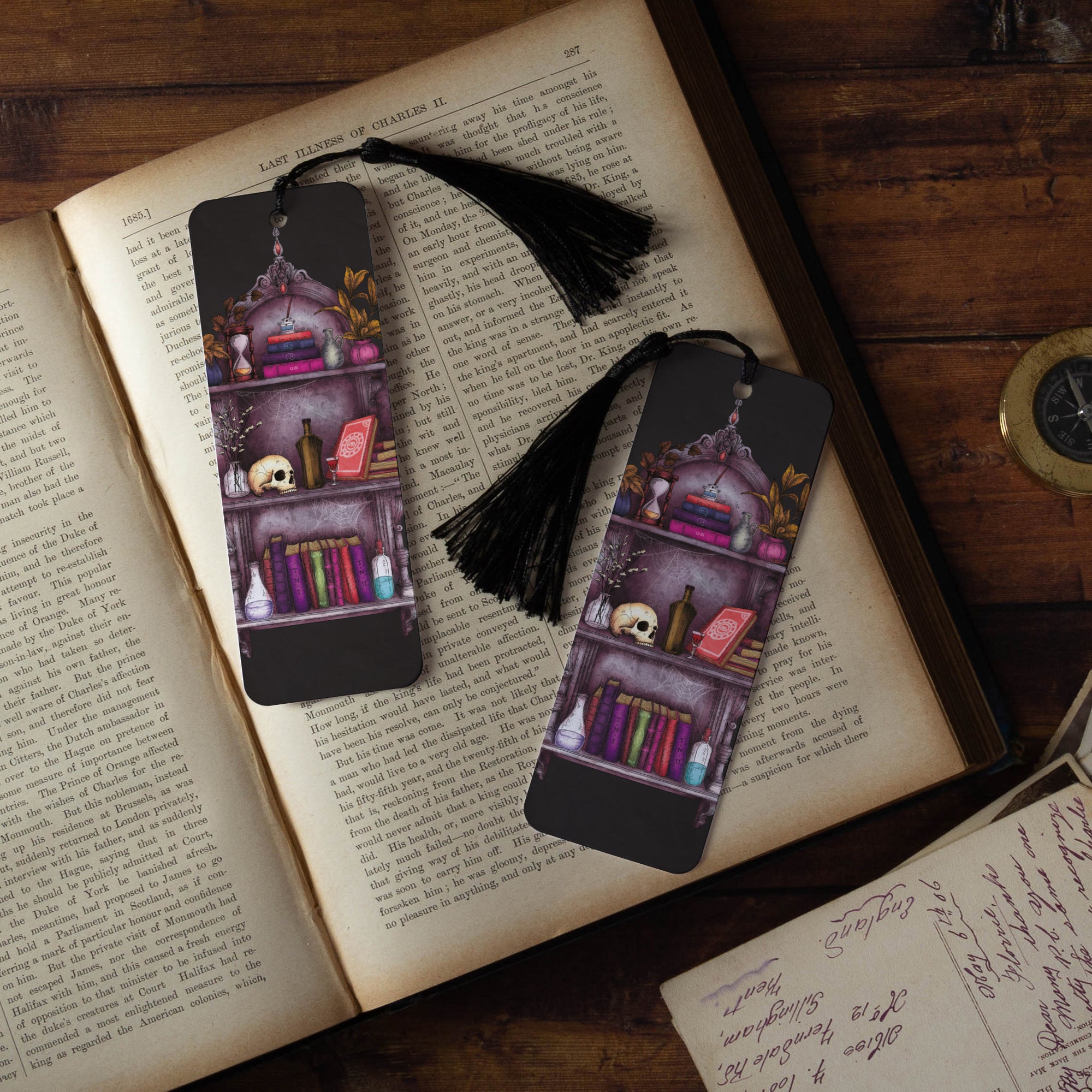 Witch's Shelves Bookmark