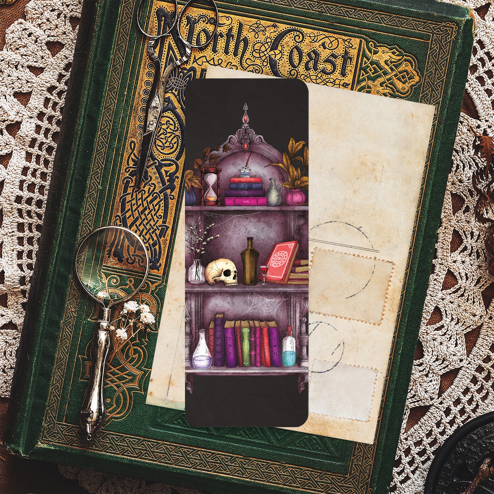 Witch's Shelves - Bookmark