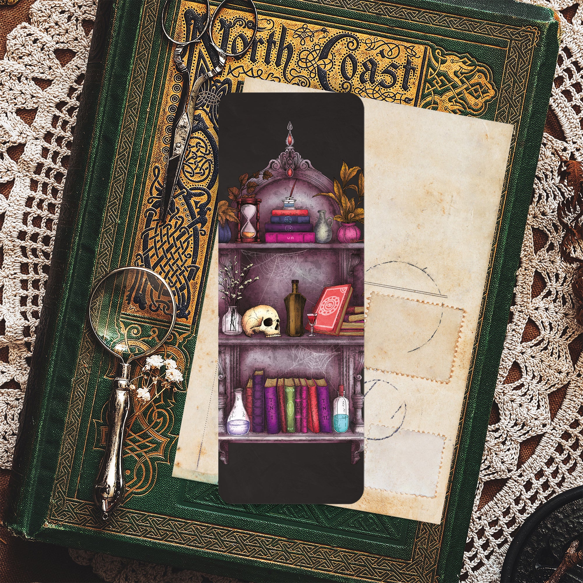 Witch's Shelves - Bookmark