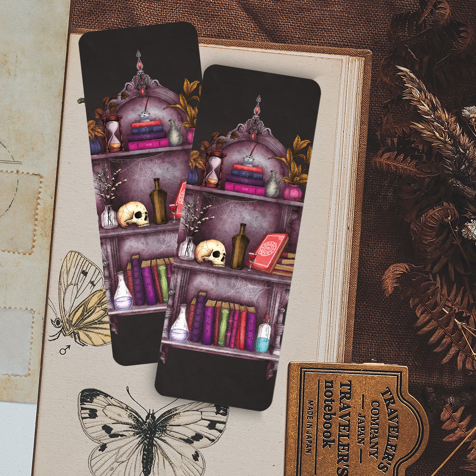 Witch's Shelves - Bookmark
