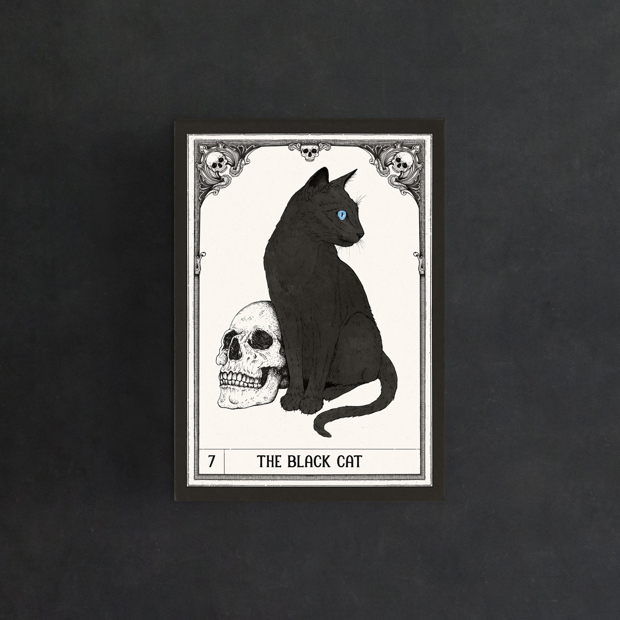 Morteria #7 - The Black Cat Mini Print