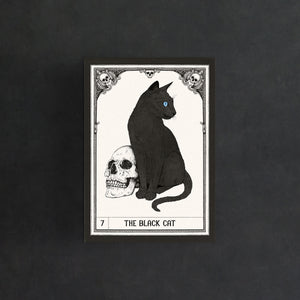 Morteria #7 - The Black Cat Mini Print