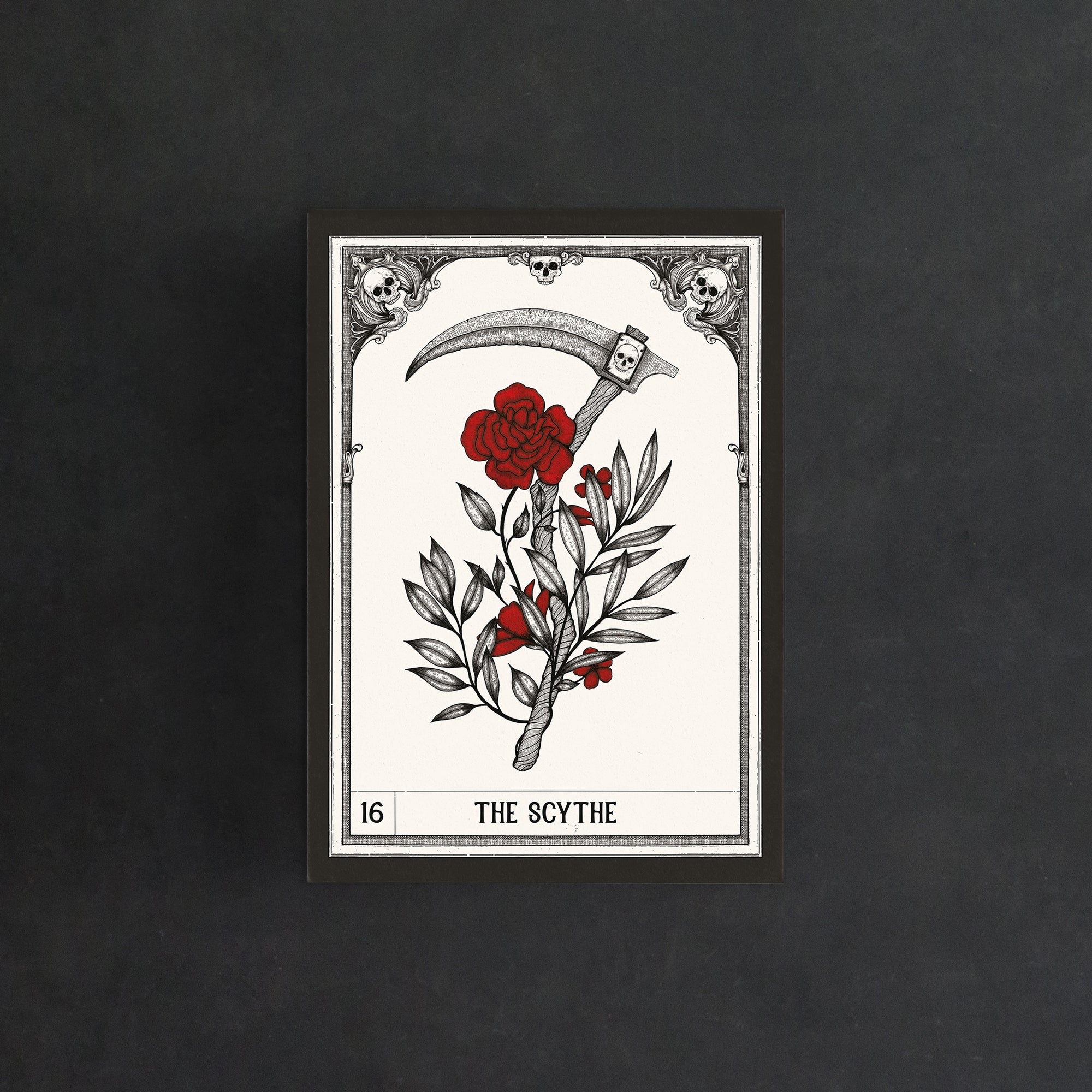 Morteria #16 - The Scythe Mini Print