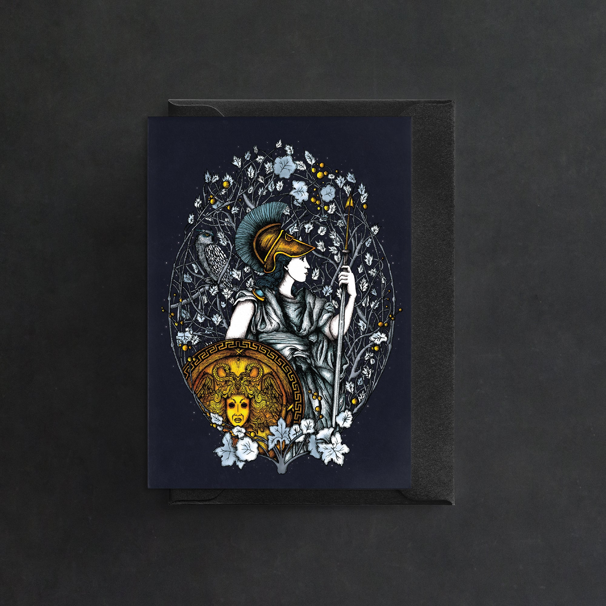 Goddess Athena - Greeting Card