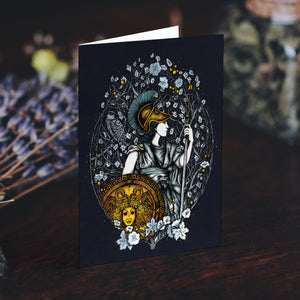 Goddess Athena - Greeting Card