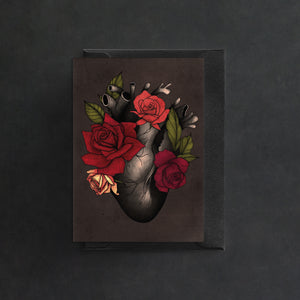 Black Heart - Greeting Card (Gloss)