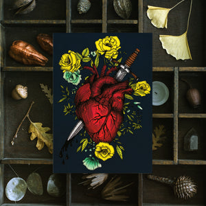 Bleeding Heart - Postcard Mini Print
