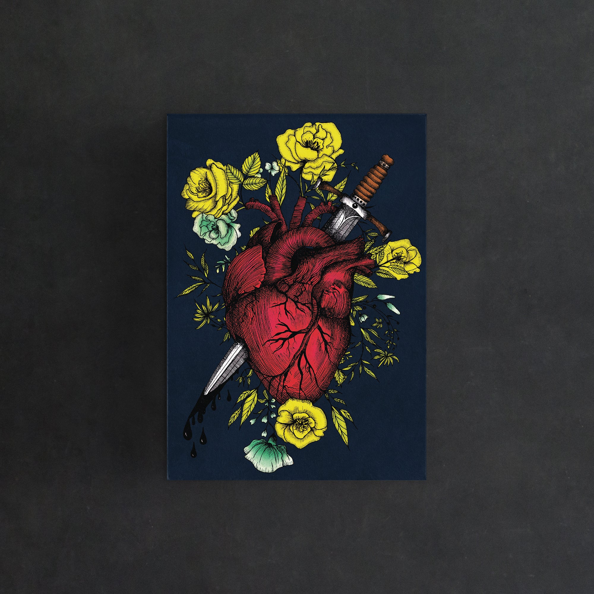 Bleeding Heart - Postcard Mini Print