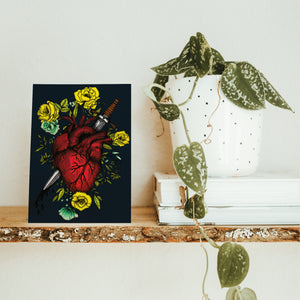 Bleeding Heart - Postcard Mini Print