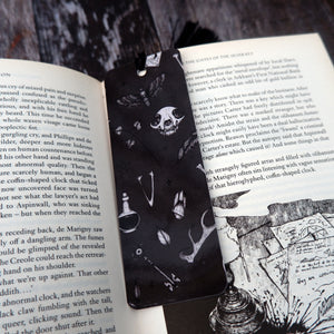 Skeleton and Robin Bookmark