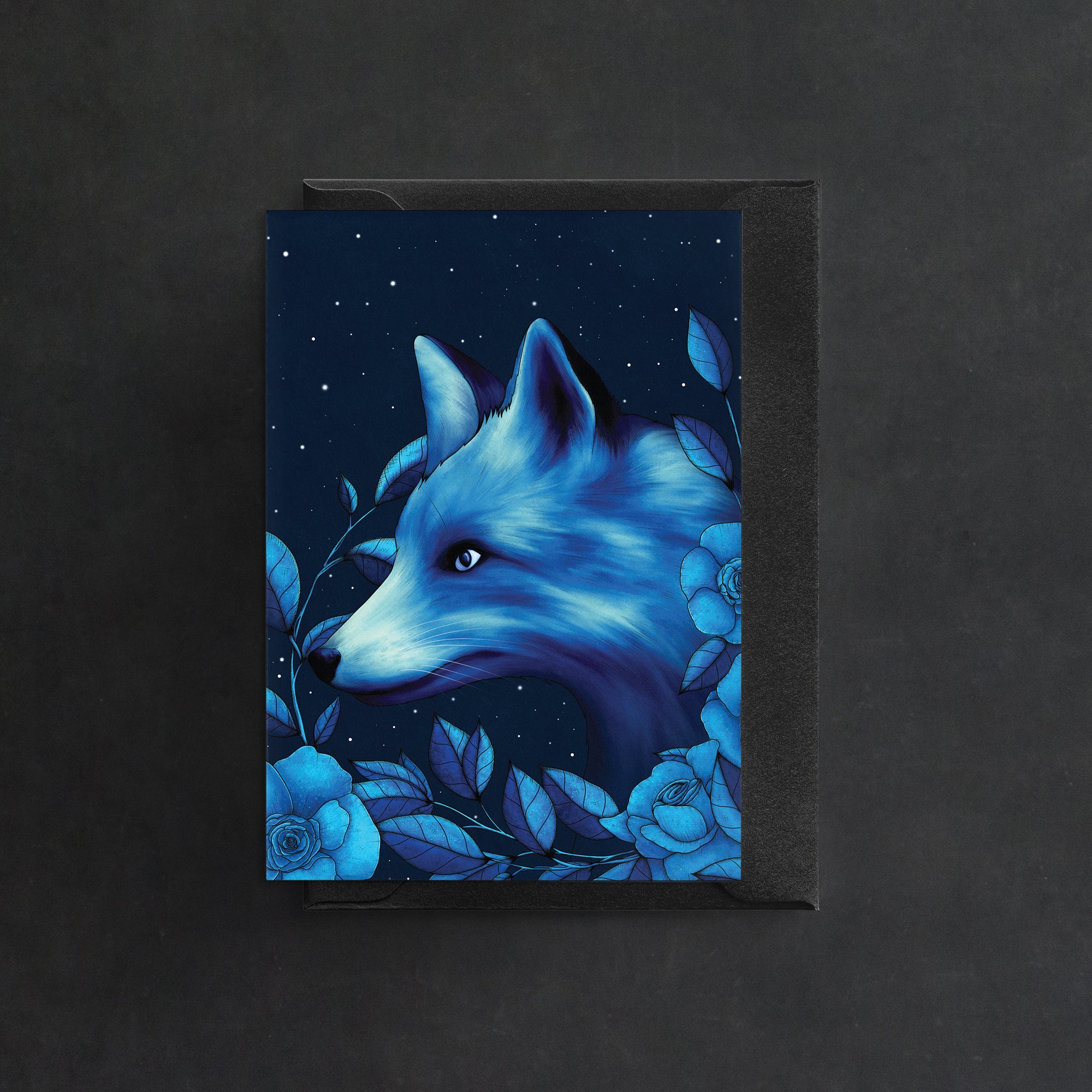 Celestial Fox - Greeting Card