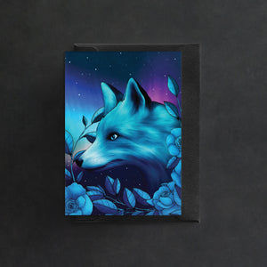 Celestial Fox - Greeting Card