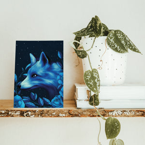 Celestial Fox - Postcard Mini Print