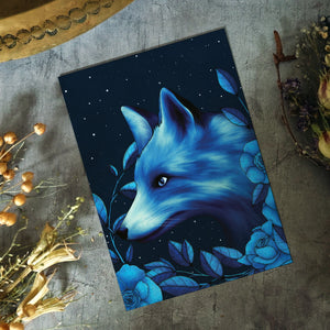 Celestial Fox - Postcard Mini Print