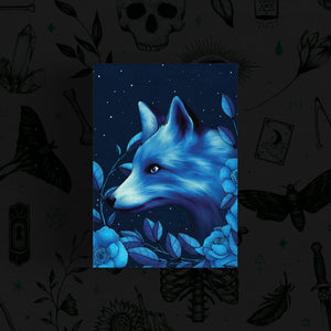 Celestial Fox - Greeting Card