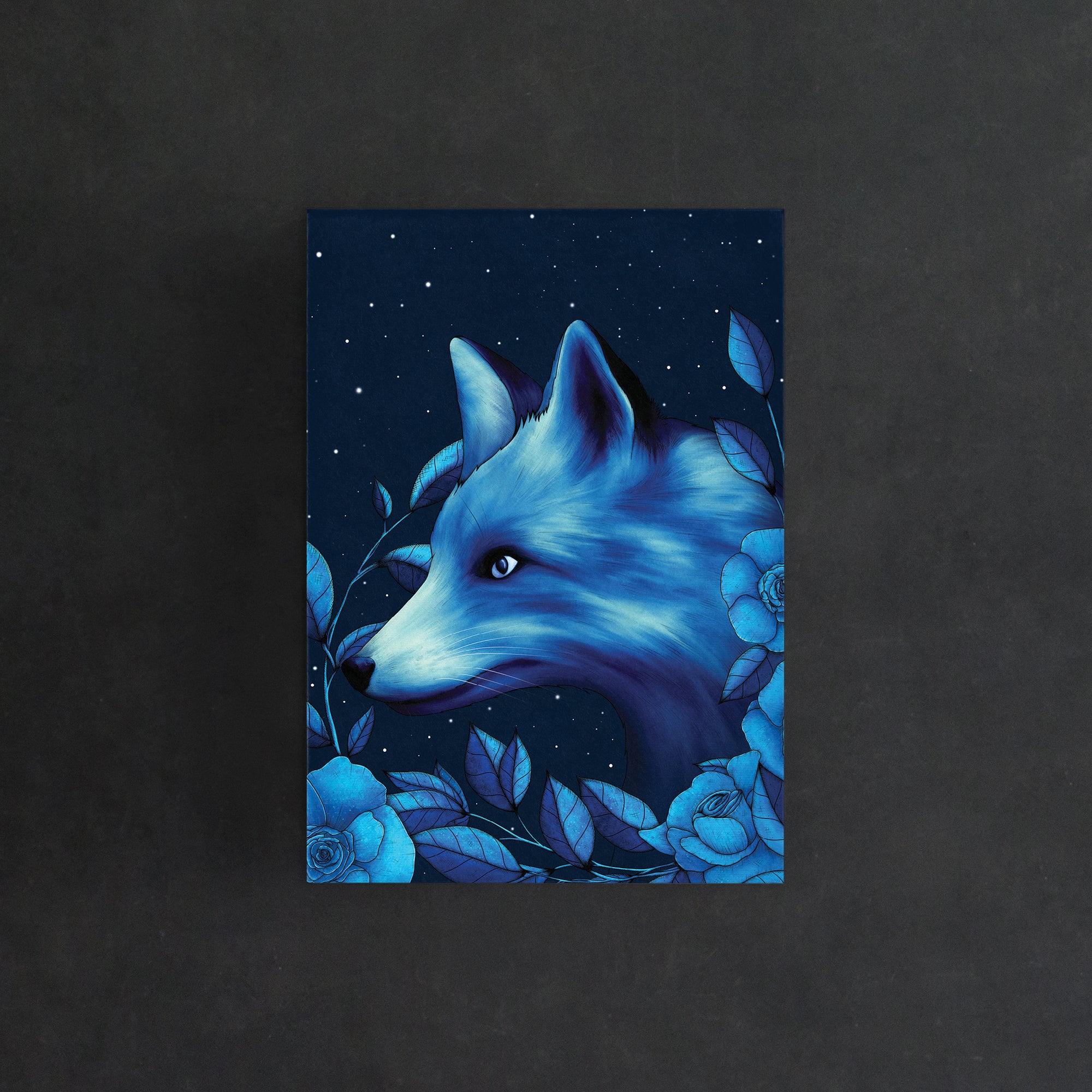 Celestial Fox - Postcard Mini Print