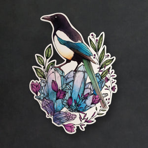 Crystal Magpie - Vinyl Sticker