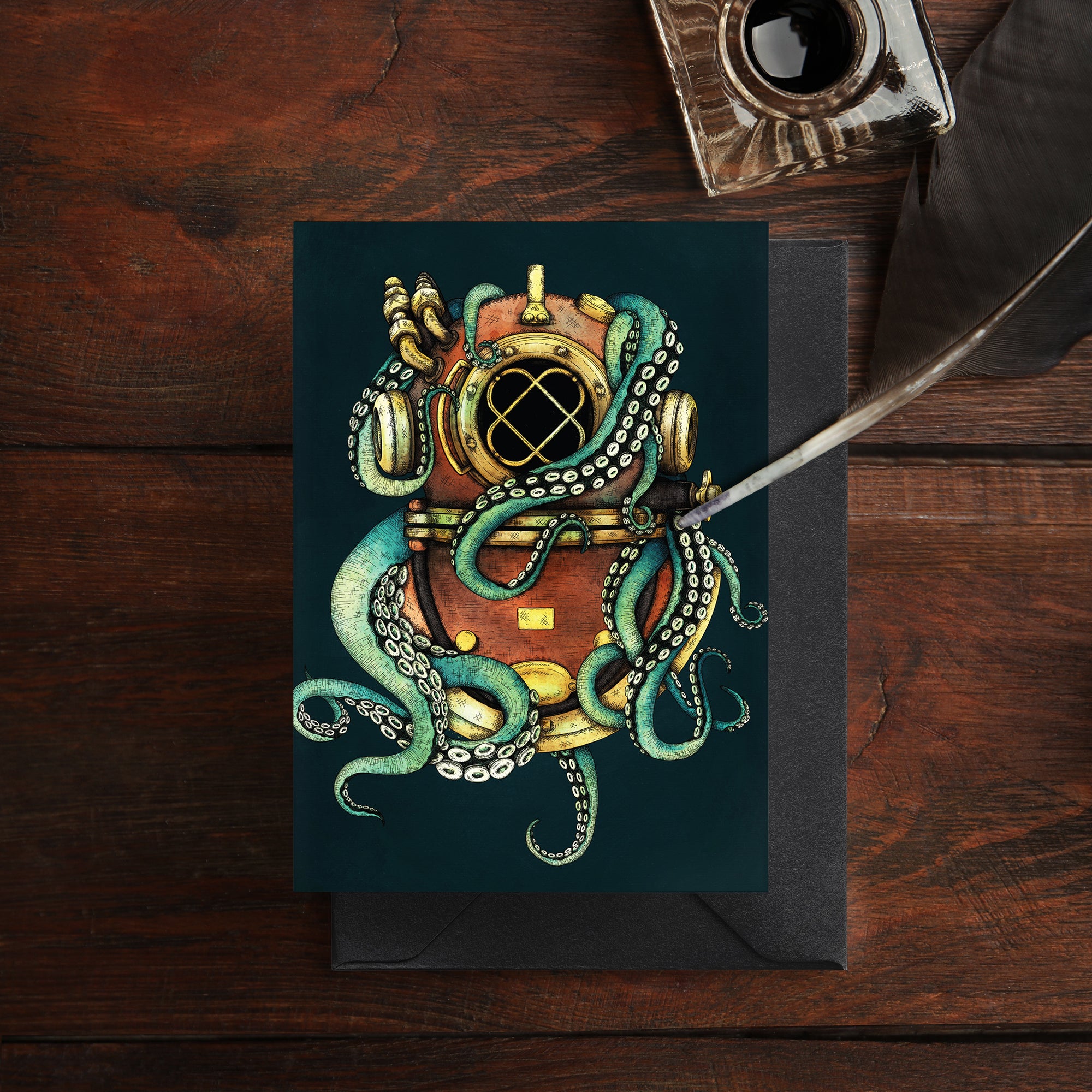 From the Depths - Greeting Card (Gloss)