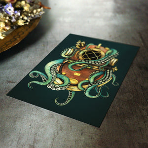 From the Depths - Postcard Mini Print