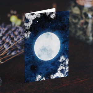 Full Moon - Greeting Card - Print is Dead