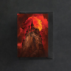 Blood Moon Castle - Greeting Card (Gloss)