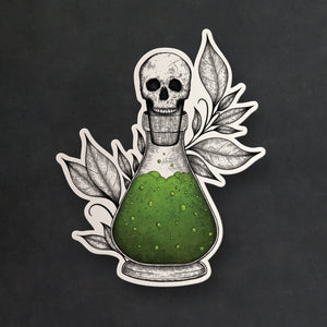 Skull Potion - Vinyl Sticker