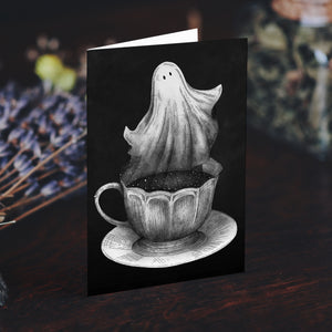 Ghost Tea - Greeting Card