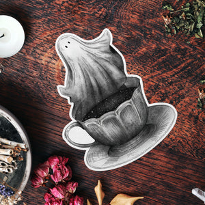 Ghost Tea - Vinyl Sticker