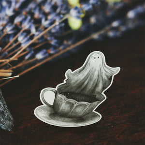 Ghost Tea - Vinyl Sticker