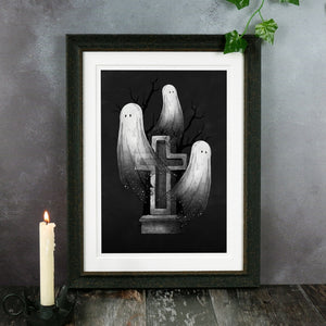 Ghost Trio - Giclée Art Print