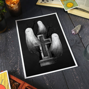 Ghost Trio - Giclée Art Print