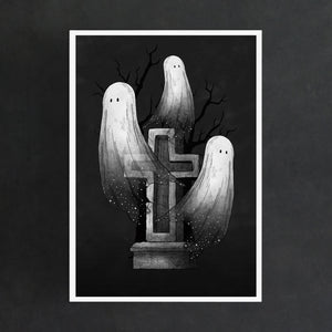 Ghost Trio - Giclée Art Print