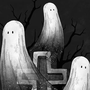 Ghost Trio - Giclée Art Print