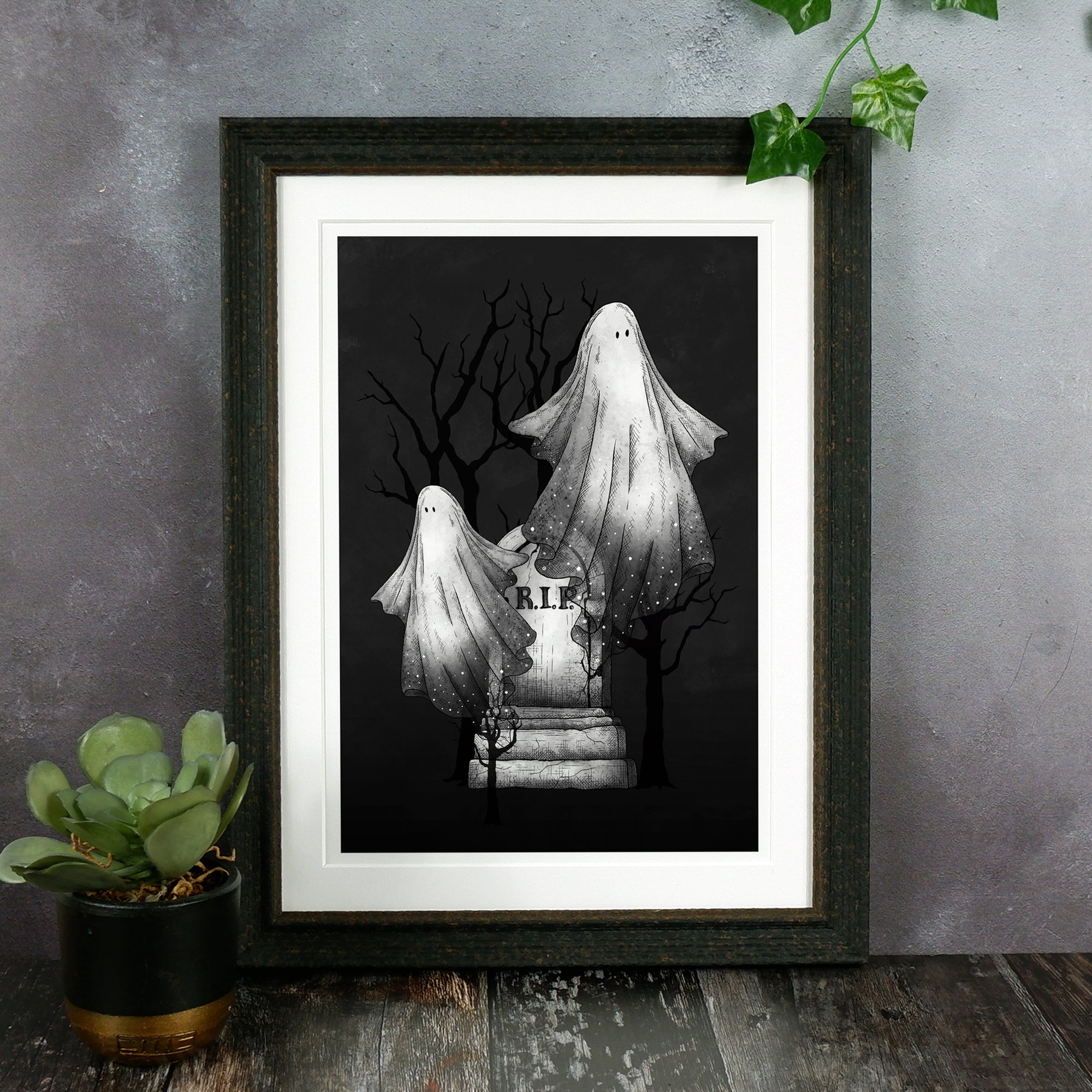 Ghost Duo - Giclée Art Print