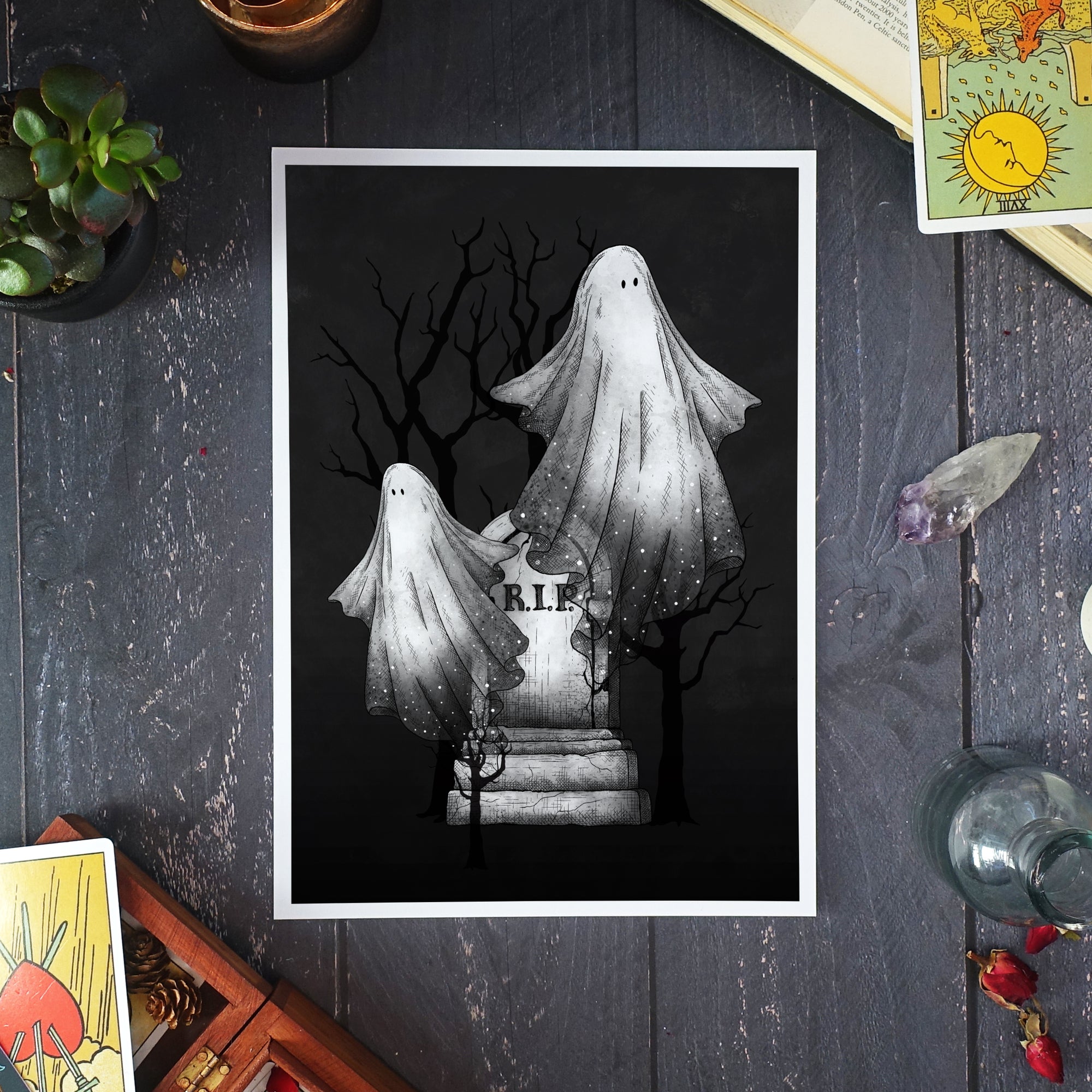 Ghost Duo - Giclée Art Print