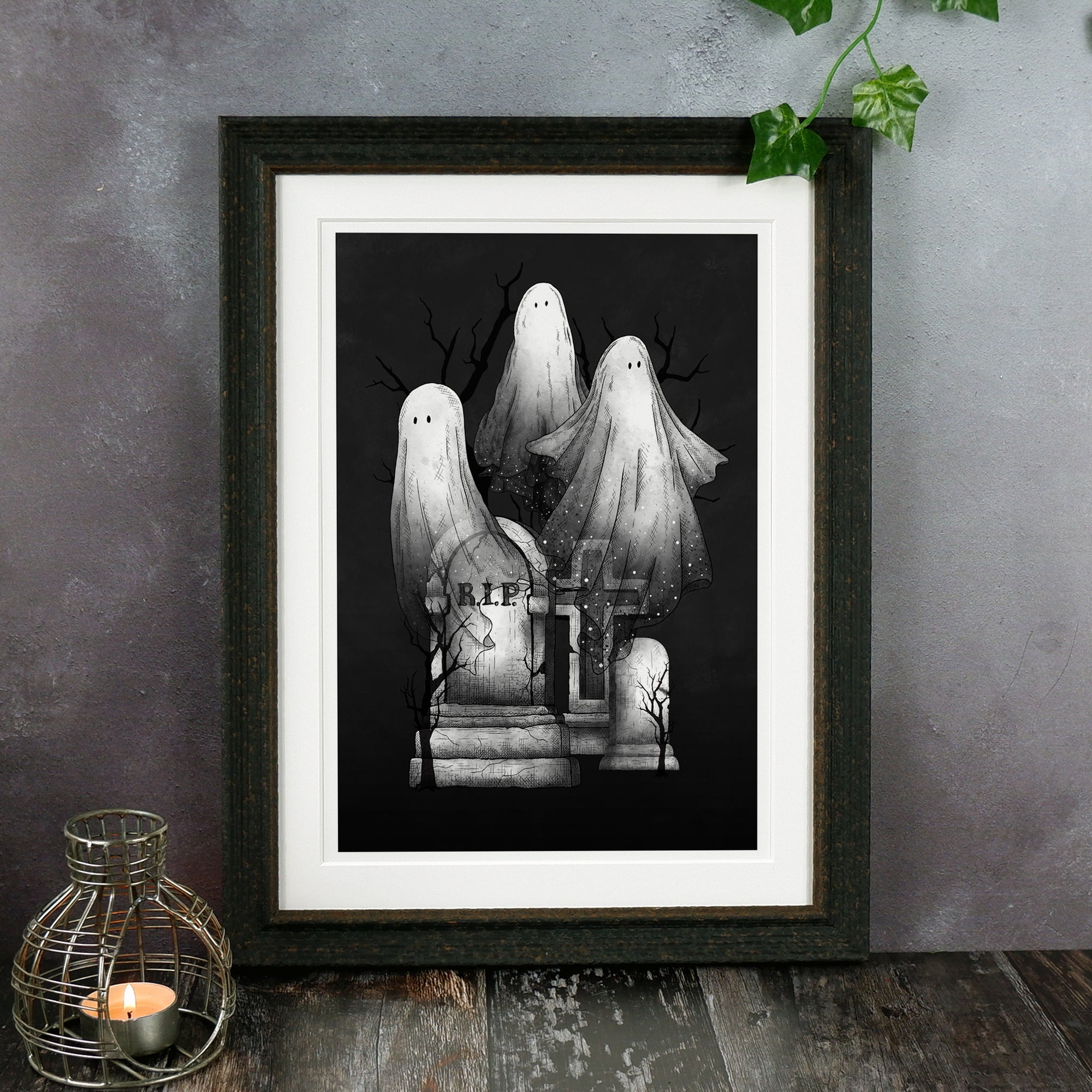Ghost Family - Giclée Art Print