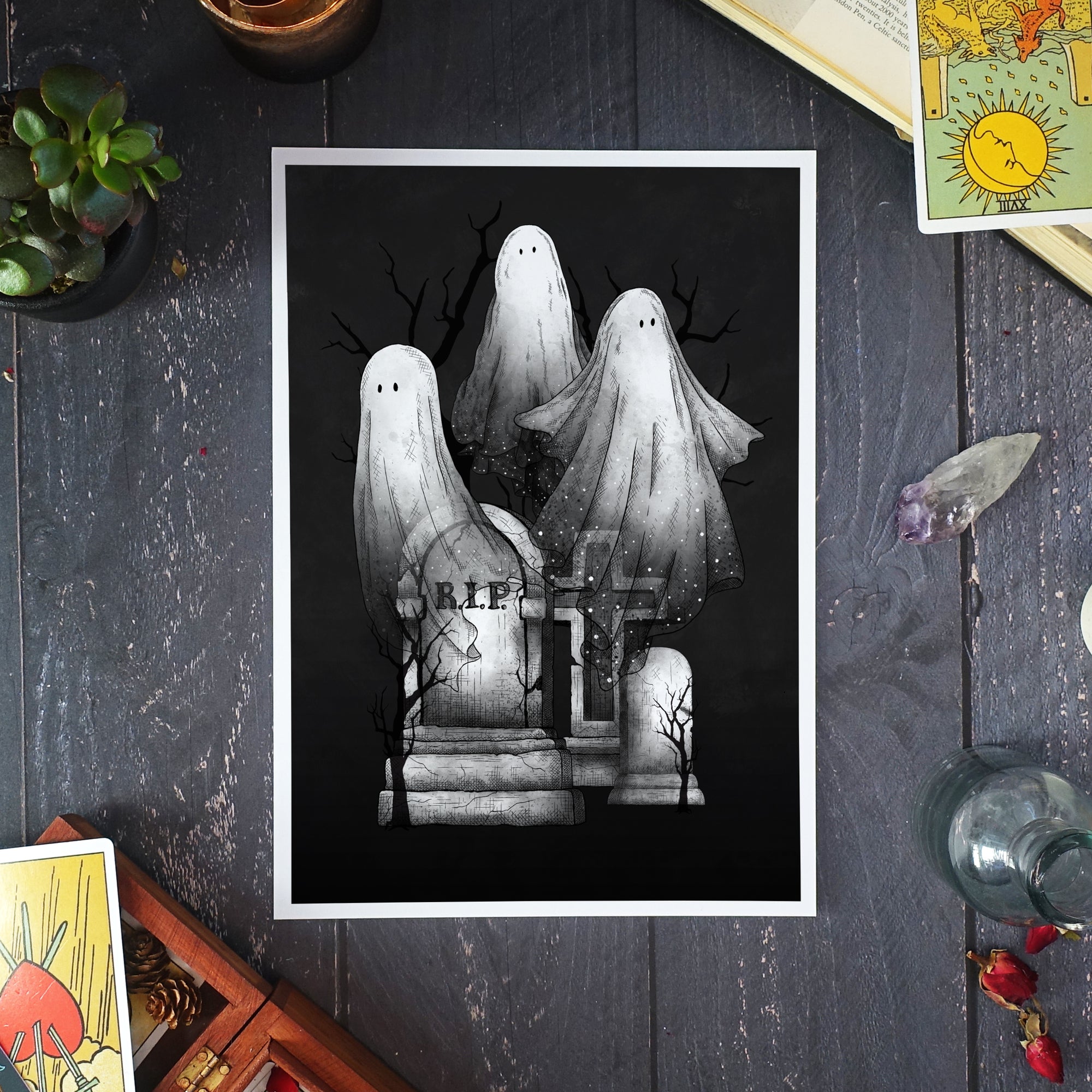 Ghost Family - Giclée Art Print