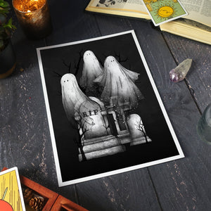 Ghost Family - Giclée Art Print