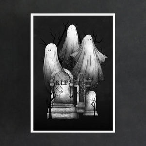 Ghost Family - Giclée Art Print