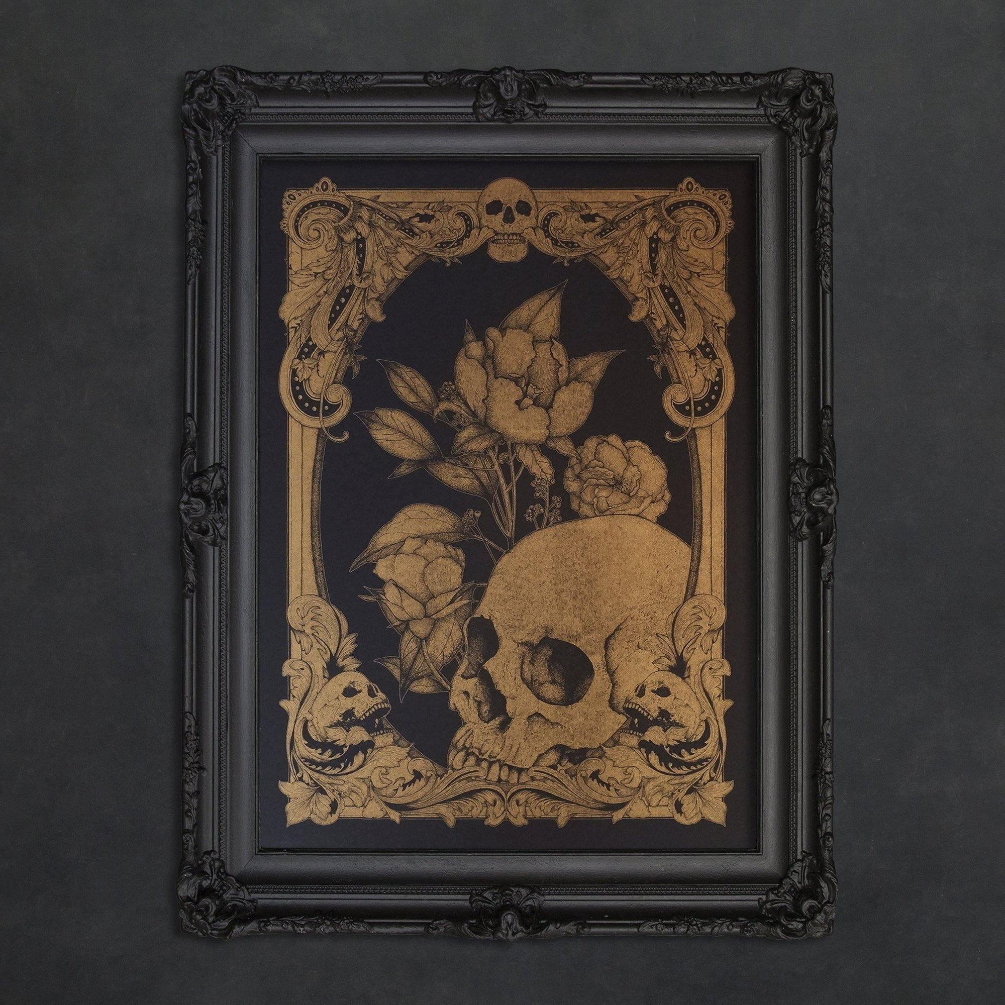 Memento Mori - Limited Edition Risograph Print - Print is Dead