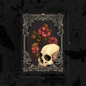 Memento Mori - Postcard Mini Print - Print is Dead