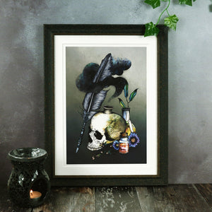 Quill and Ink - Giclée Art Print - Print is Dead