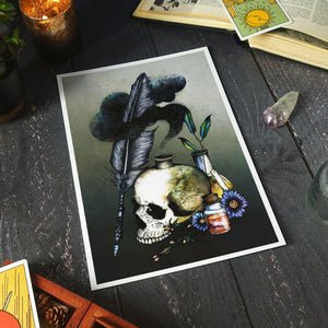 Quill and Ink - Giclée Art Print - Print is Dead