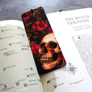 Skull and Roses Bookmark