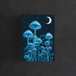 Star Mushrooms - Postcard Mini Print