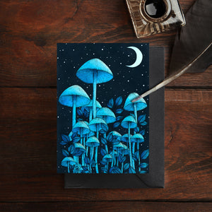 Star Mushrooms - Greeting Card (Gloss)